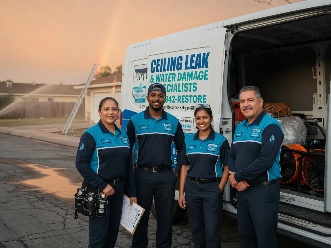 Ceiling Leak Cleanup company in Falmouth, MI
