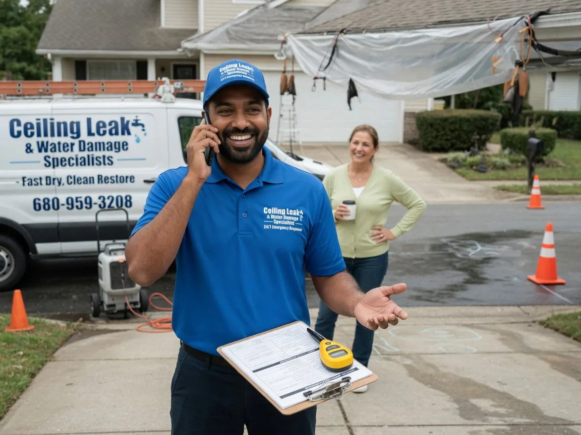 Ceiling Leak Cleanup Falmouth, MI FAQs